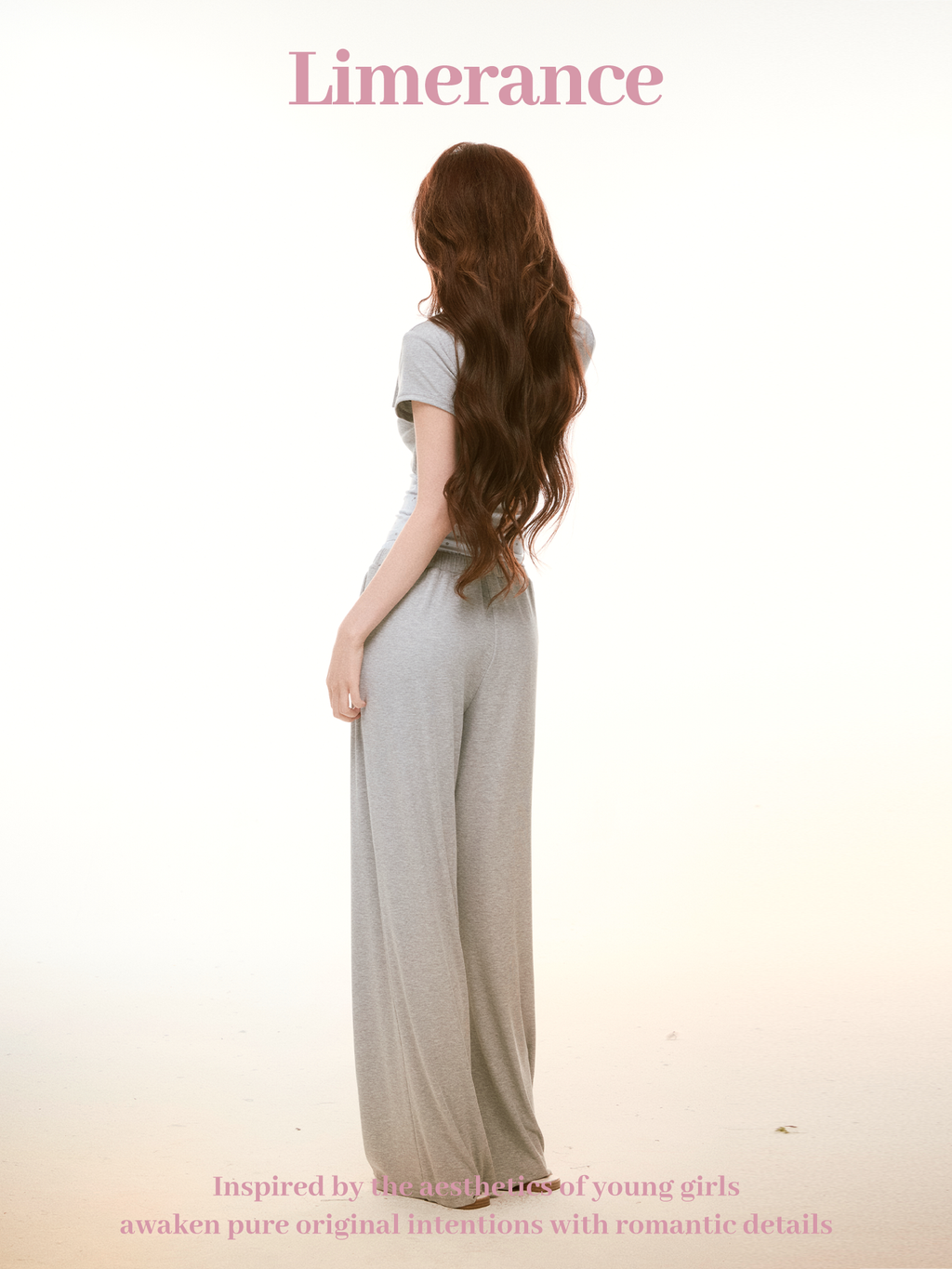 Breathable dot pattern strappy cardigan and long pants summer set