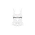 Polka dot cami top, cardigan and shorts set